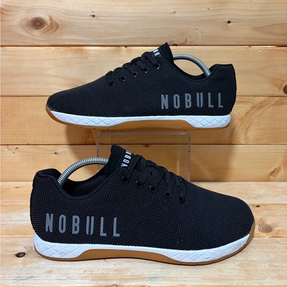 NOBULL Other - Nobull Outwork Shoes Black White Gum Superfabric Trainers - Mens 9.5 Womens 11